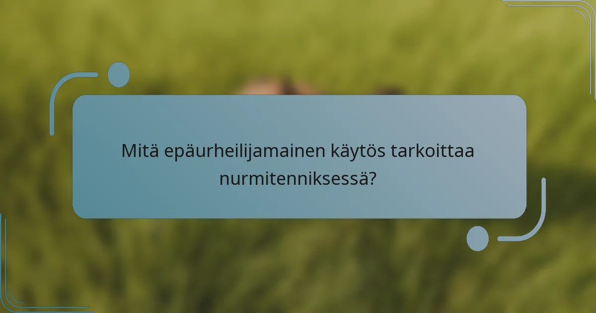 Mitä epäurheilijamainen käytös tarkoittaa nurmitenniksessä?